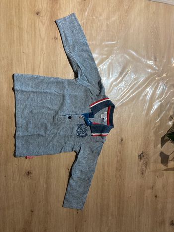 Polo manches longues taille 18 mois