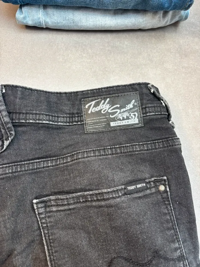 Short en jean homme Teddy Smith taille S - photo numéro 4