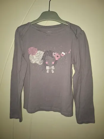 T-shirt manches longues Vertbaudet 8 ans