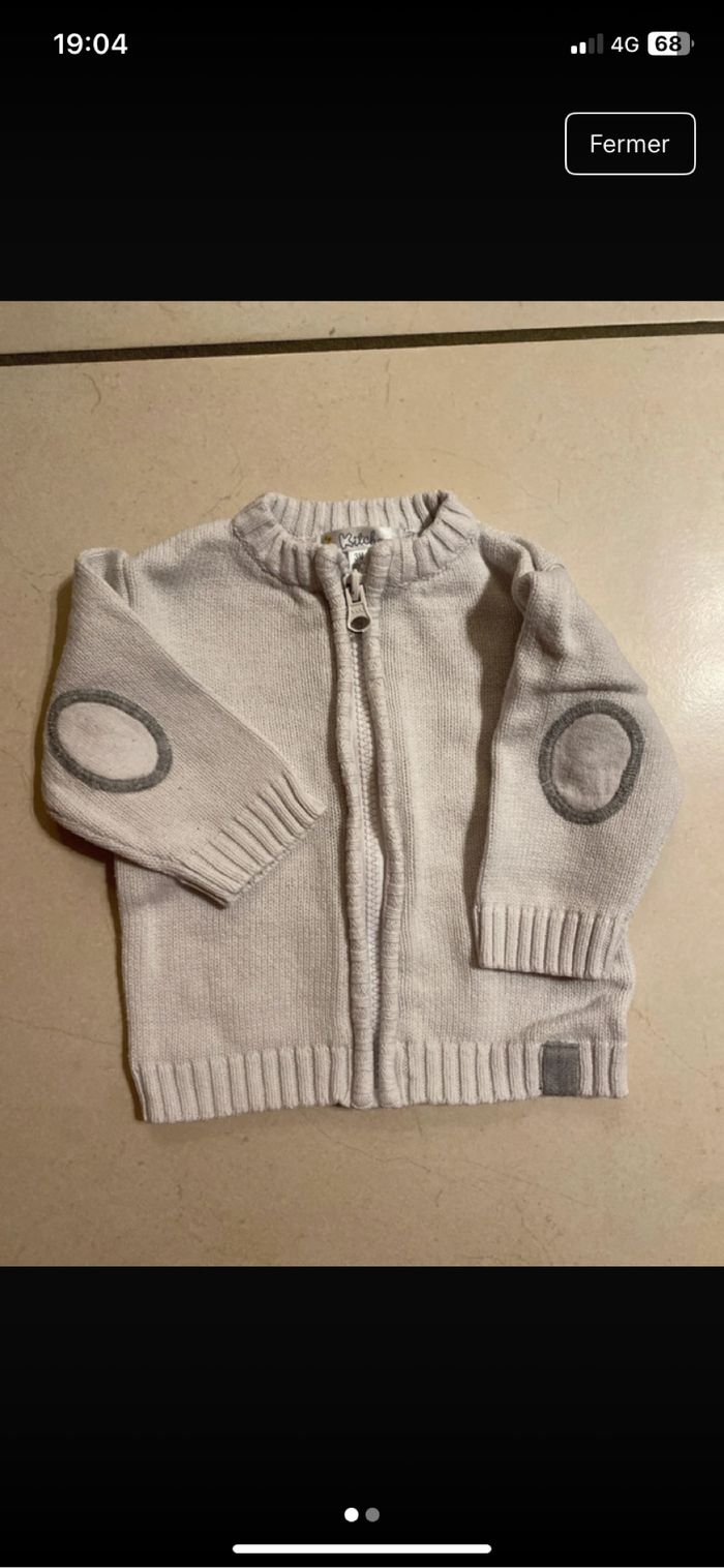 Gilet 3 mois kitchoun