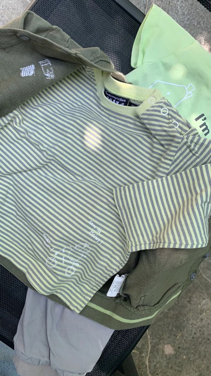 Ensemble gris/menthe - photo numéro 9