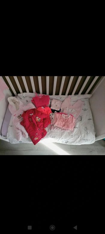 Lot de vêtements filles 6 mois automne hiver