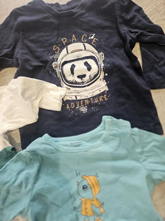 Lot de 6 tee shorts bébé 6 mois - photo numéro 2