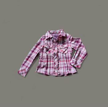 chemise à carreaux Complices fille 4 ans