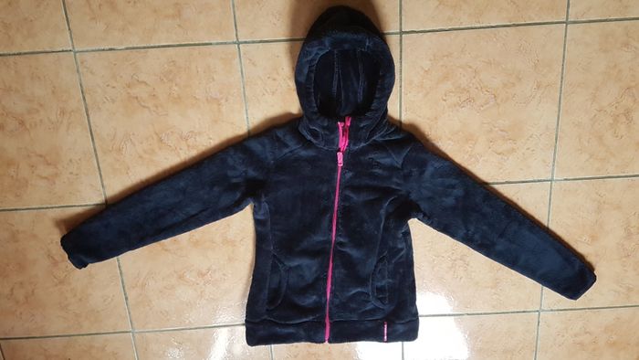 Gilet polaire à capuche fille 14 ans marine Decathlon