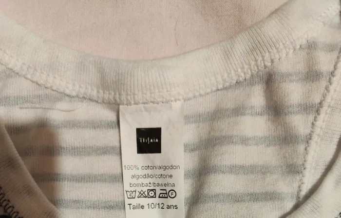 Débardeur garçon Tissaïa taille 10-12 ans neuf - photo numéro 3