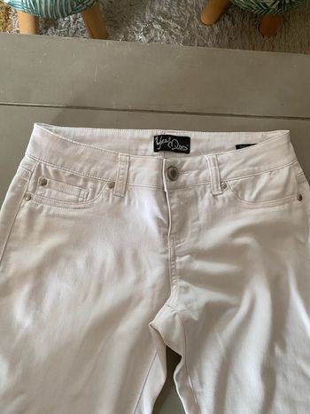 Jeans stretch super skinny blanc Yes Miss taille 27 US soit 36/38