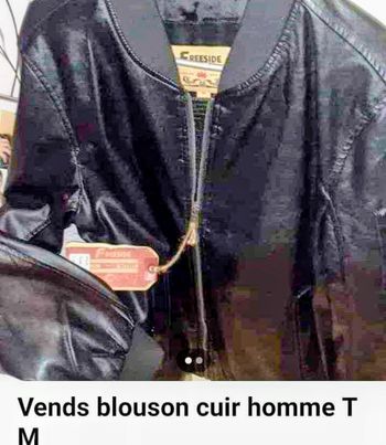 Vends blouson Homme Neuve Taille M  ci joint photo toujours Avec Étiquette D origine