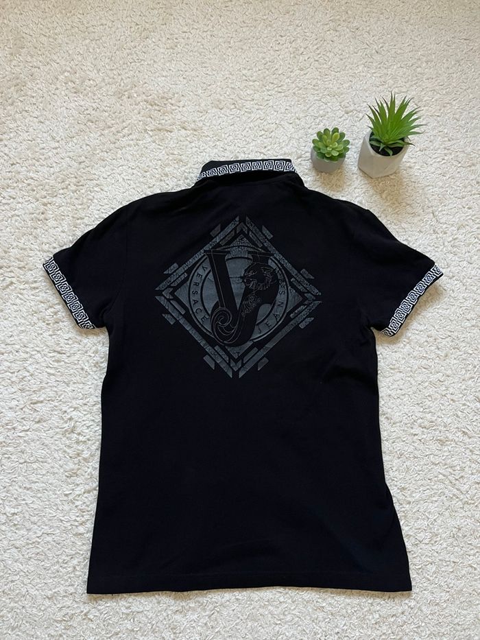 Polo Versace Jeans - Noir - Taille S - photo numéro 5