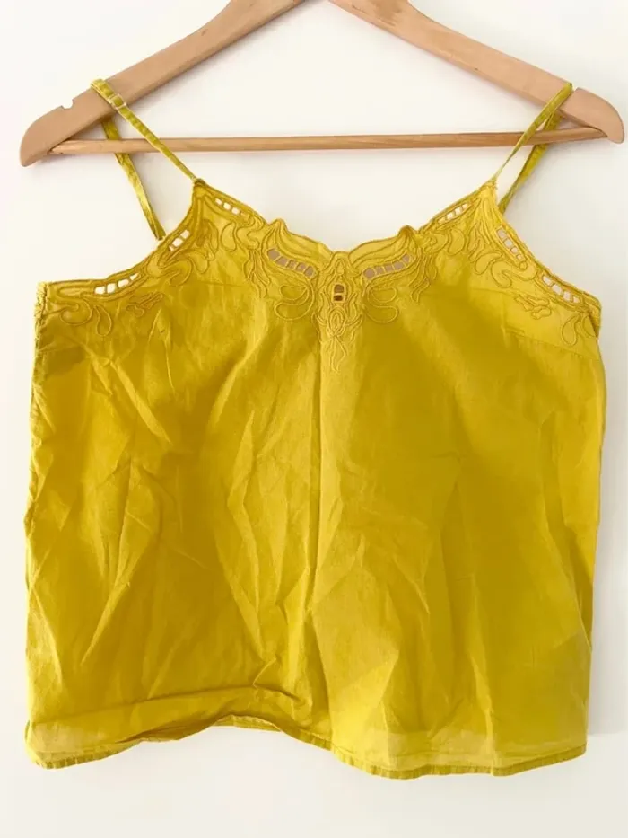 Débardeur jaune only taille 34 - photo numéro 2
