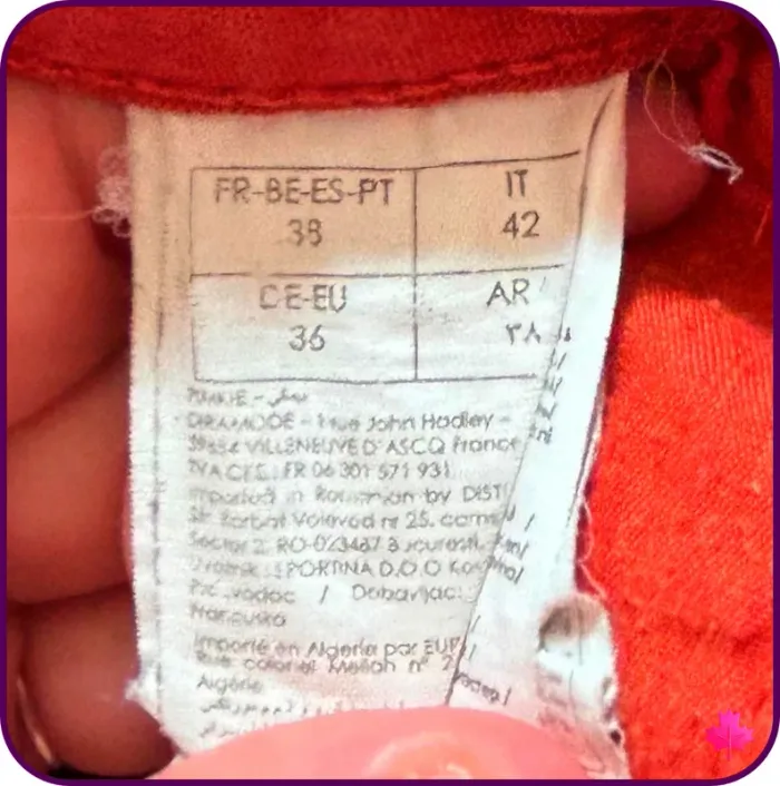 🌷jeans pimkie rouge🌷 - photo numéro 4