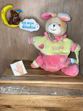 NAT226 doudou lapin 🐰 Fiona babynat