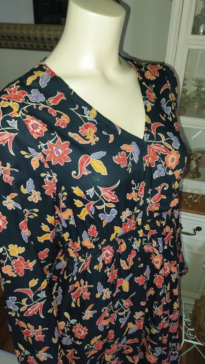 Robe imprimée neuve avec étiquette by Terre de Marins Taille 36 - photo numéro 18