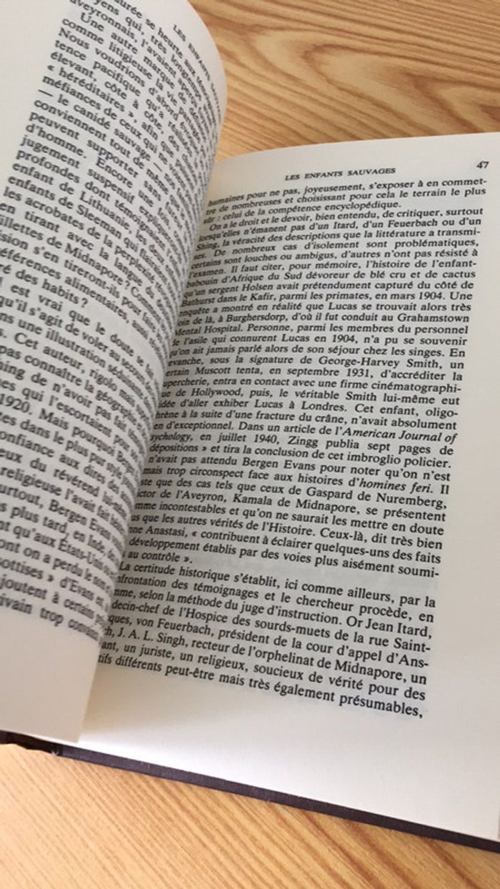Les enfants sauvages mythe et réalité Lucien Malson - photo numéro 12