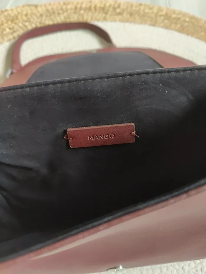 Sac bandoulière bordeaux - photo numéro 4