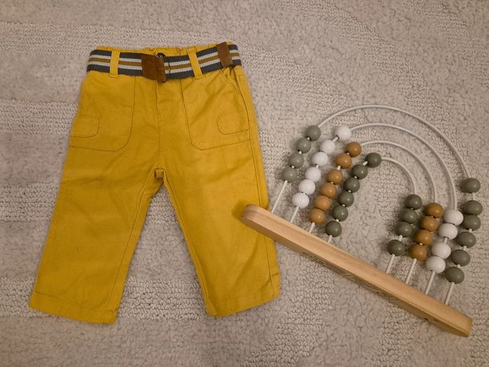 Pantalon avec ceinture