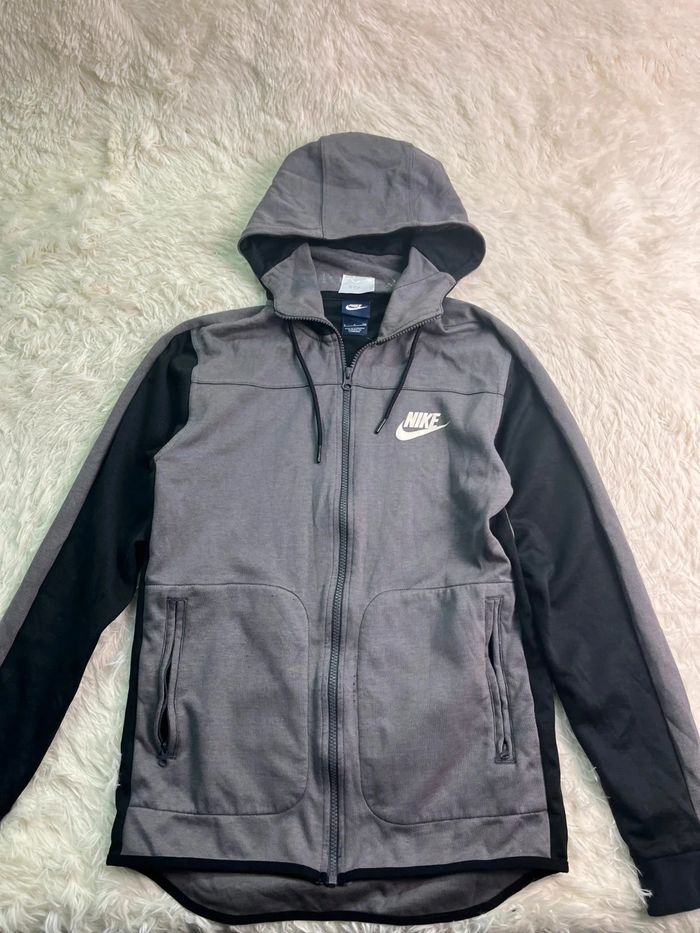 Veste Nike vintage grise S 410 Y2K - photo numéro 3