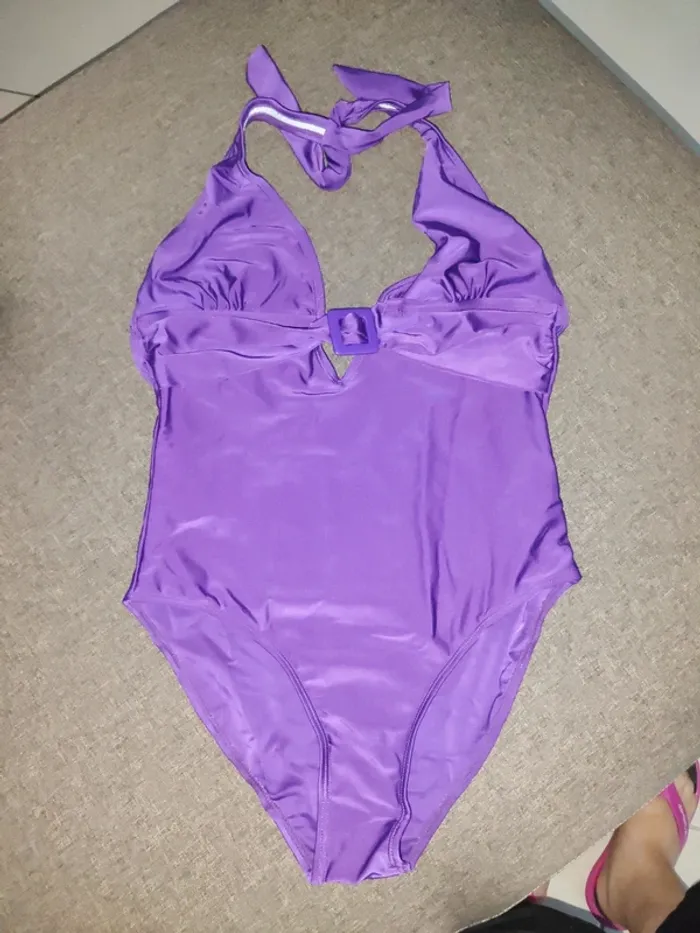 Maillot de bain violet Indero