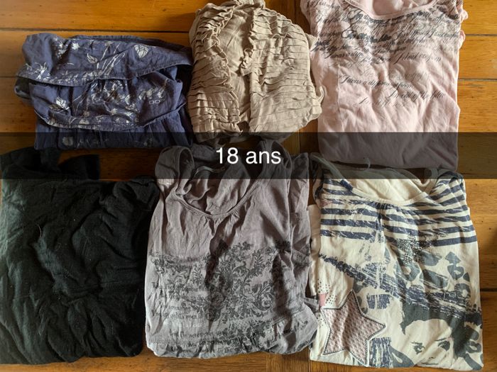 Lot de vêtements 18 ans