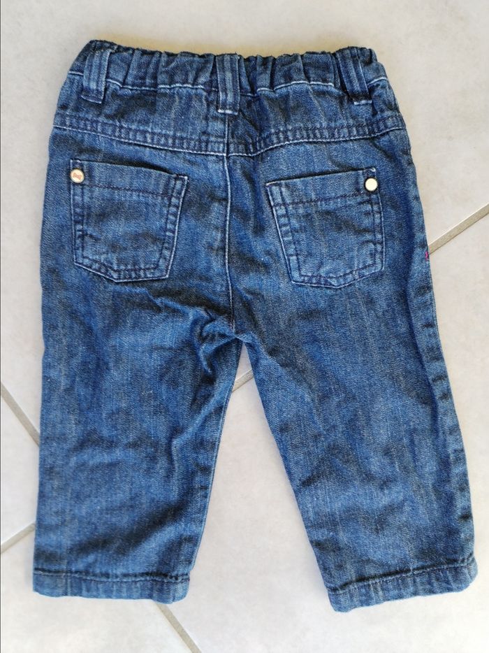 Jean Grain de blé, taille 12 mois - photo numéro 2