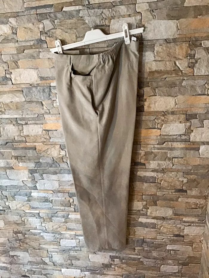 Pantalon de taille 48 beige marque Godske - photo numéro 2
