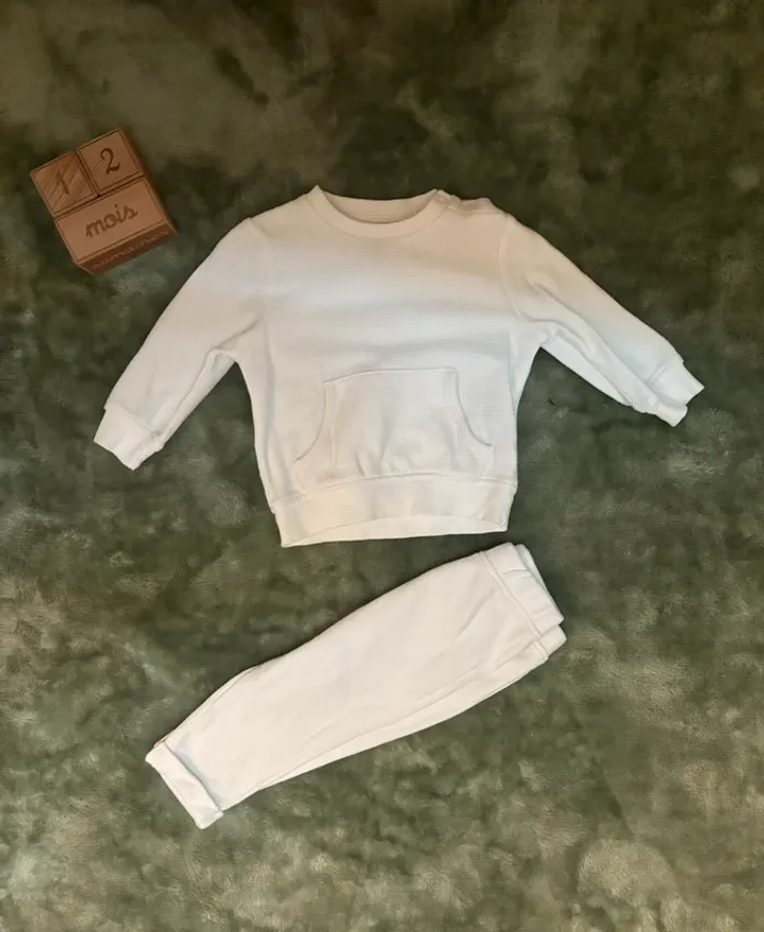 Ensemble blanc kiabi