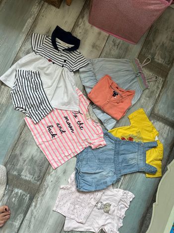 Lot 12 mois été fille