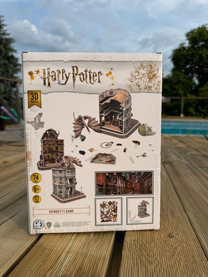 Puzzle 3D Gringotts Bank Harry Potter - photo numéro 3
