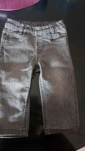 Jean gris délavé 12 mois