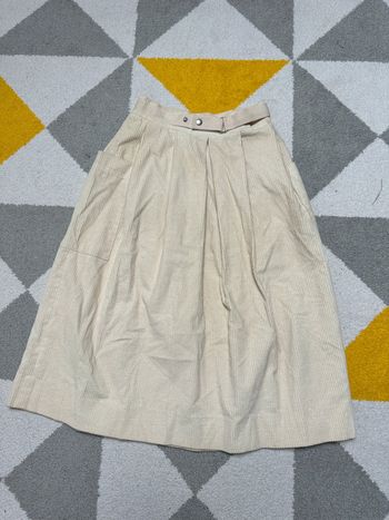 Jupe mi-longue en velours côtelé vintage Taille 40