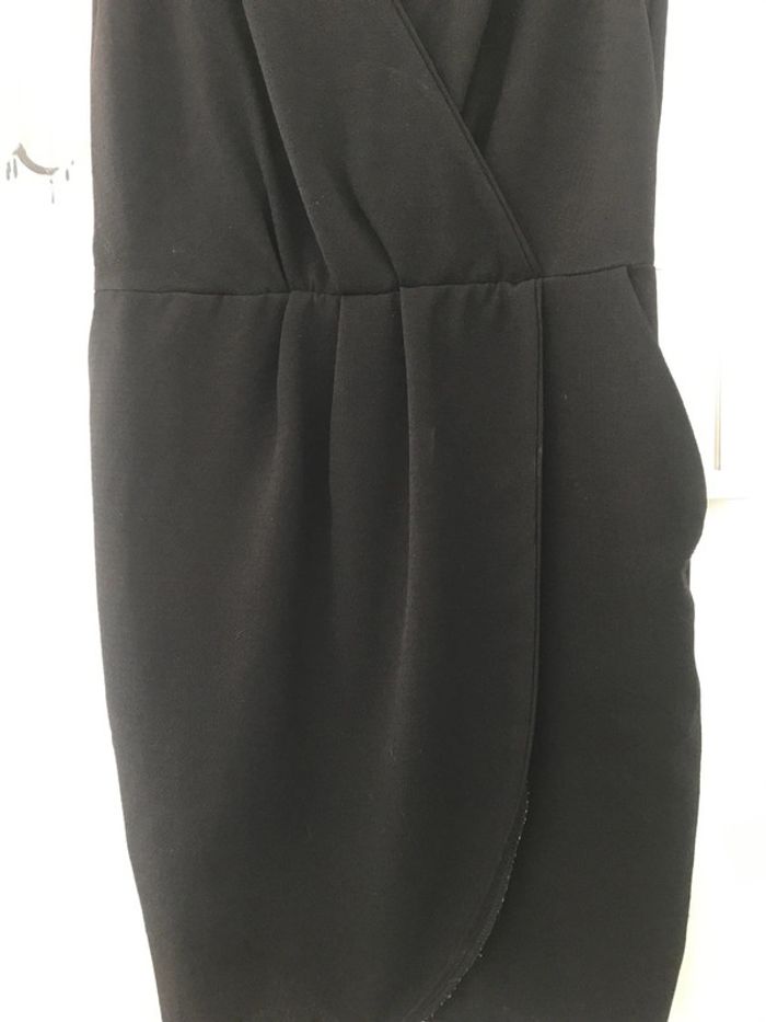 Robe noire bretelle Mango S - photo numéro 2