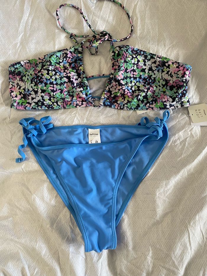 maillot de bain 2 pièces  taille L Lefties neuf