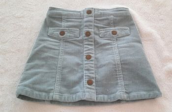 Jupe velours côtelé