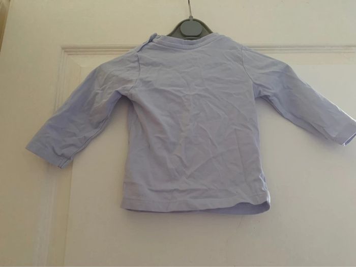 Tee-shirt manches longues verbaudet 9 mois - photo numéro 3