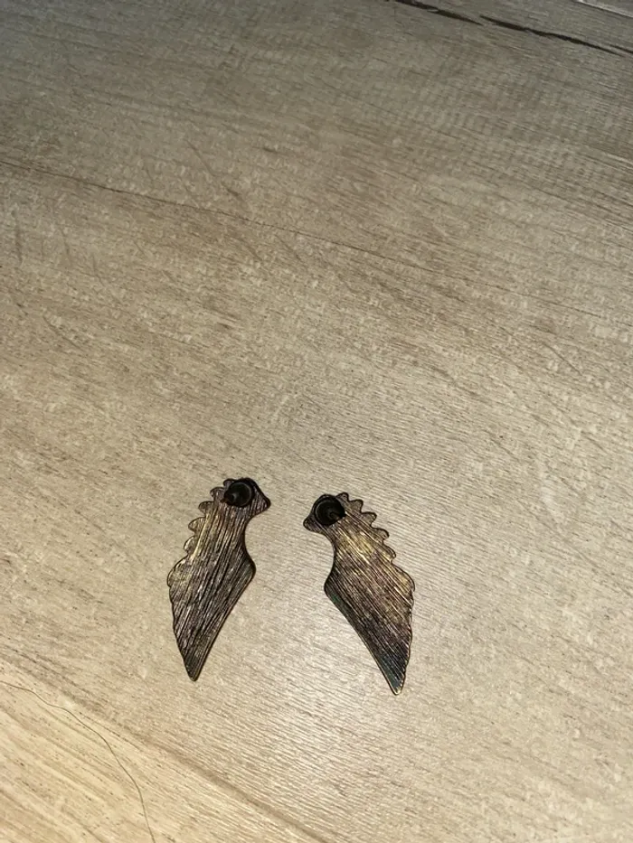 Boucles d’oreilles ailes - photo numéro 2