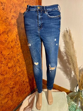 Jean skinny destroy Stradivarius - Taille 36