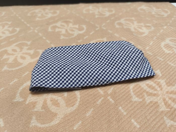 Bandeau vichy bleu  neuf - photo numéro 3