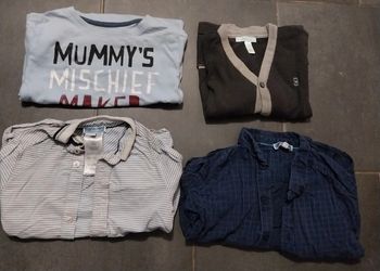 Lot manches longues garçon 