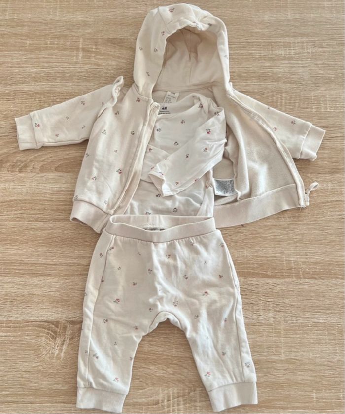 Ensemble 3 pièces H&M bébé 68cm