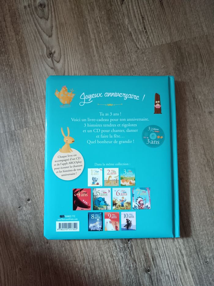 Livre 3 histoires pour mes 3 ans. - photo numéro 2