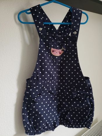 Salopette short