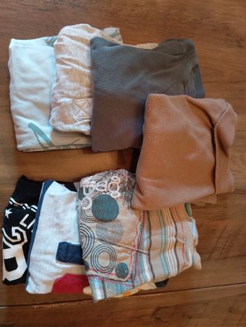 Lot manches longues 2 ans 