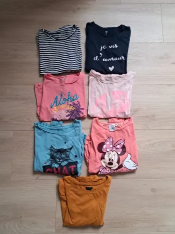 Lot t-shirts 8A