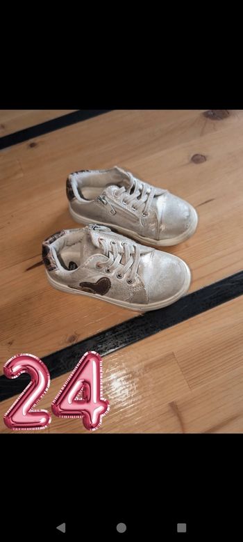 Baskets fille pointure 24