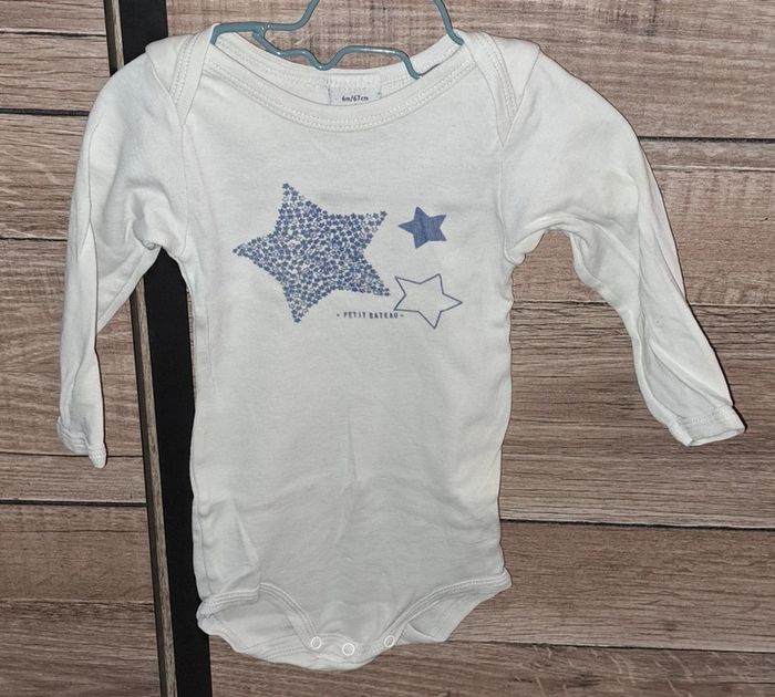 Body manches longues Petit Bateau 6 mois