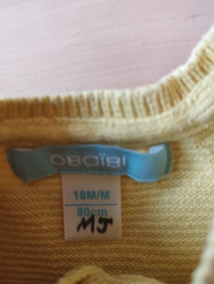 Gilet jaune 18 mois - photo numéro 2