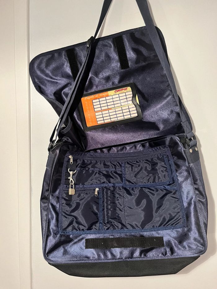 Evas Chipie Cartable Sacoche Cartable Bandoulière Chipie Neuve