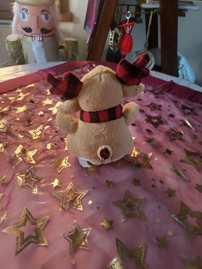 Peluche élan de Noël - photo numéro 4