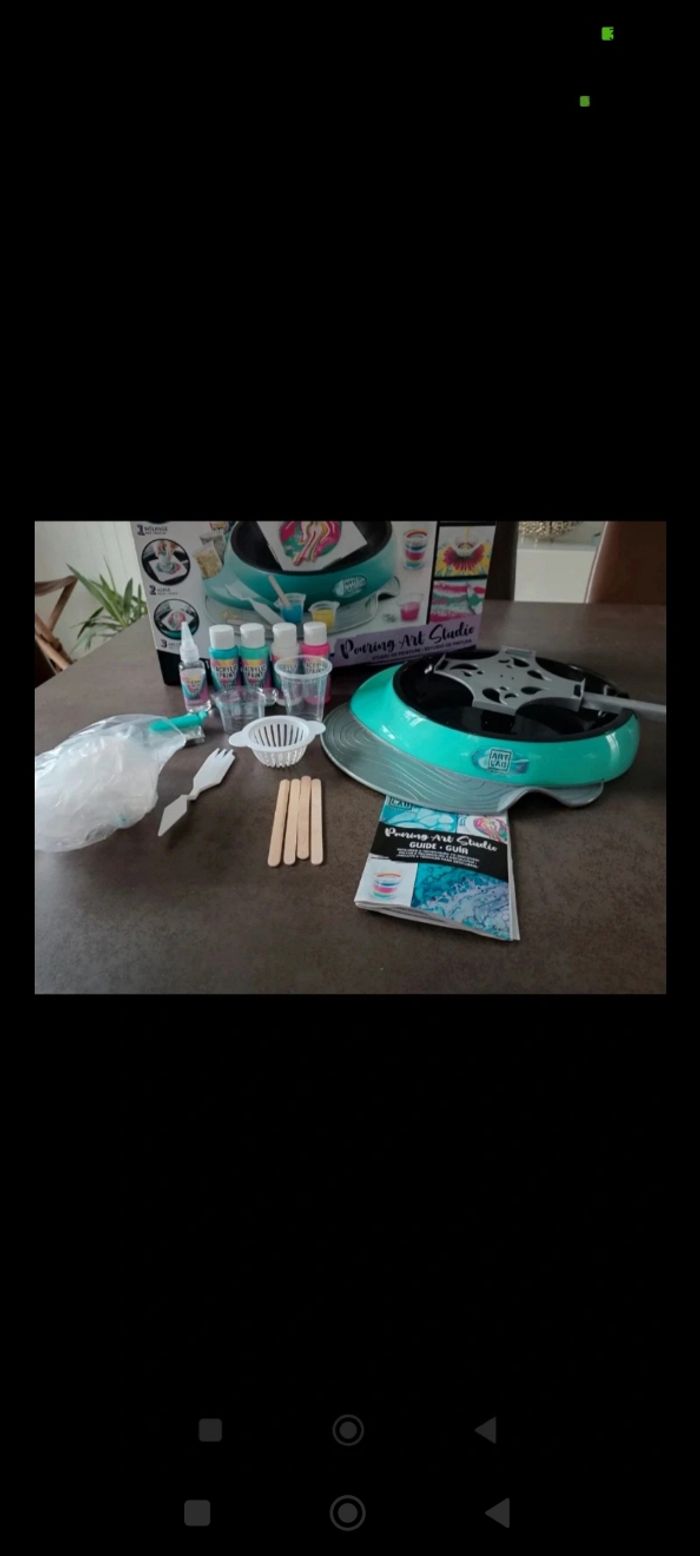 Coffret peinture "pouring Art  studio" - photo numéro 3