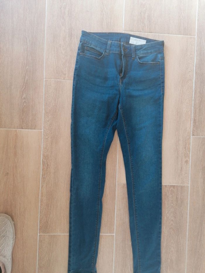 Jeans femme taille 36 élastique skinny - photo numéro 4